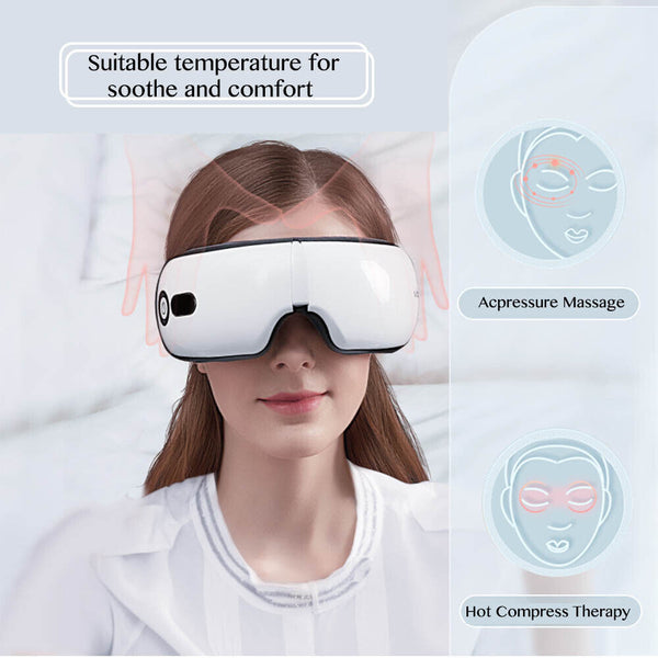 Rechargeable Heated Pressure Eye Massager (8224405782765)