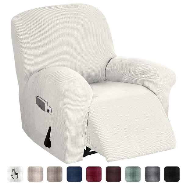 Thick & Soft Jacquard Recliner Chair Cover (6892941476008)