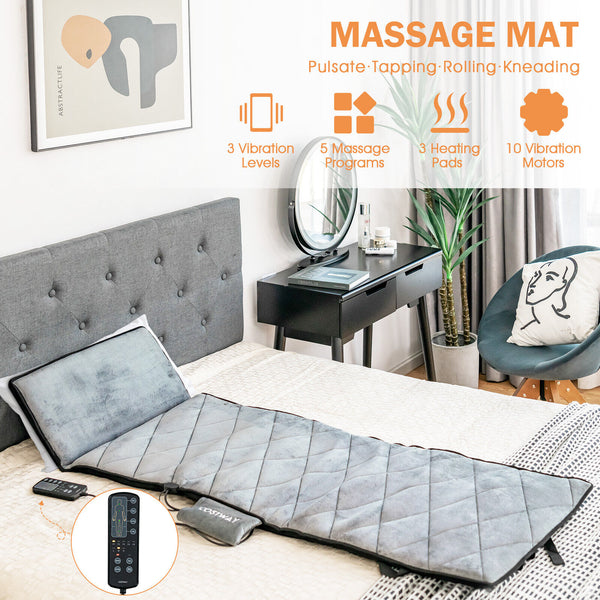 Heated Vibration Massage Mat (8448430670061)