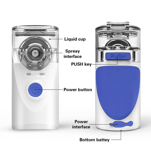 Portable Handheld Ultrasonic Nebulizer (8198253150445)