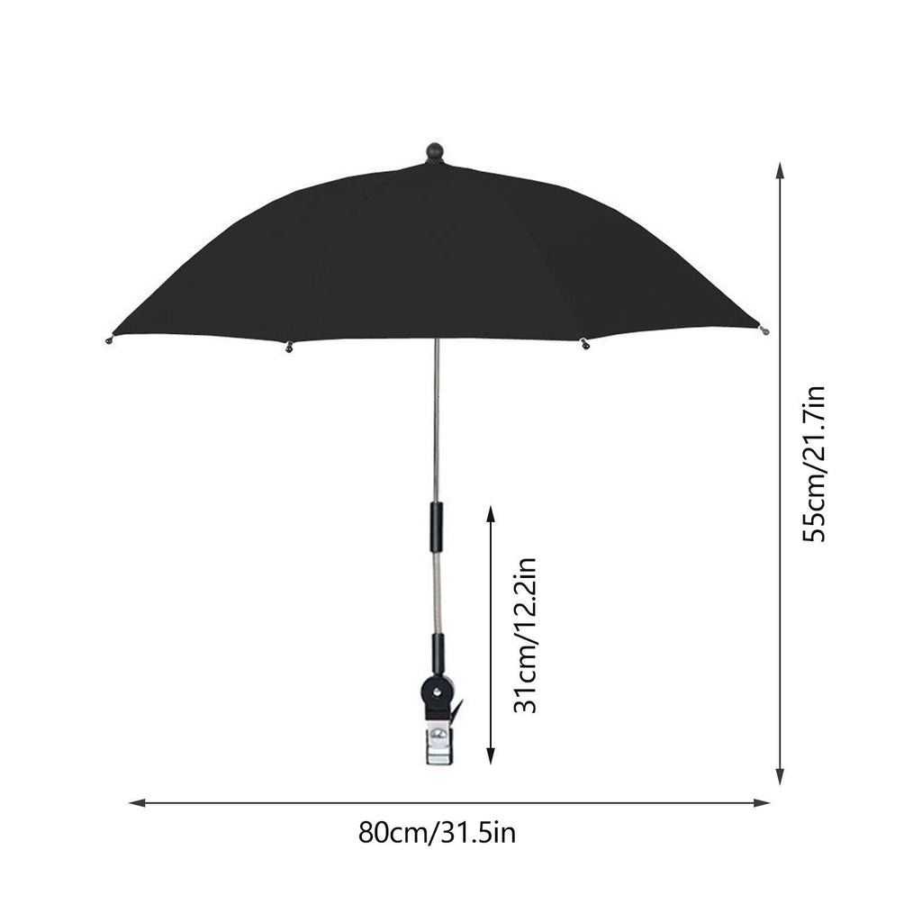 Clip-On Umbrella for Mobility Aid (8185400852717)