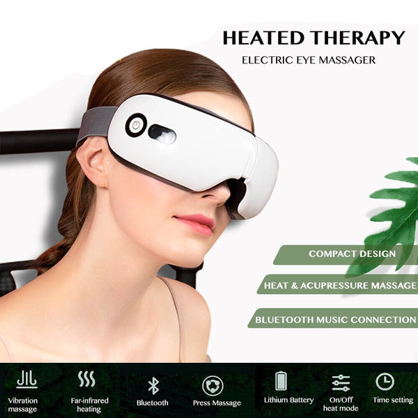 Rechargeable Heated Pressure Eye Massager (8224405782765)