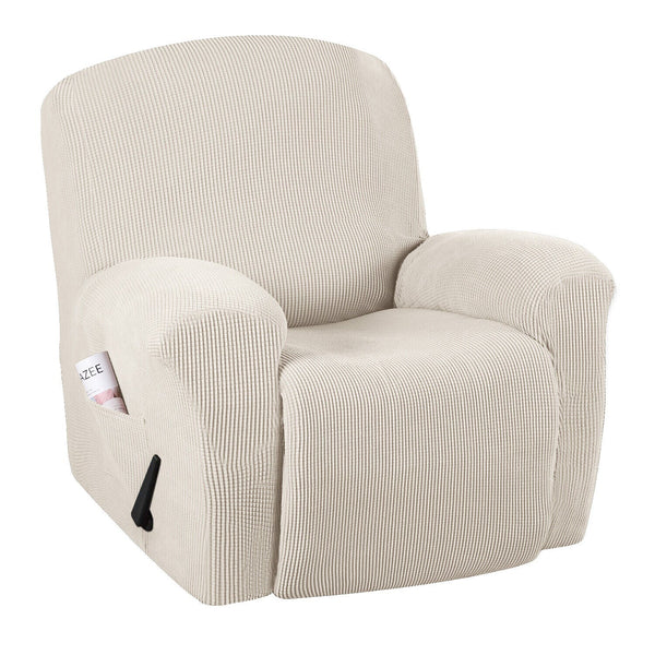 Thick & Soft Jacquard Recliner Chair Cover (6892941476008)