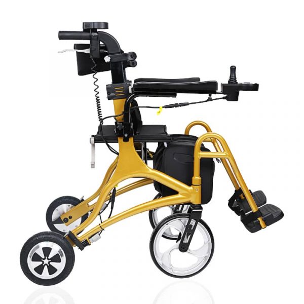 2in1 Electric Rollator/ Wheelchair (7938915467501)