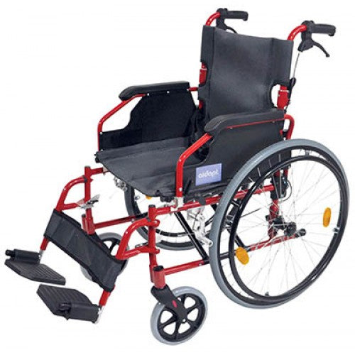 Wheelchair Deluxe Self Propel 46cm Seat (5845884207272)
