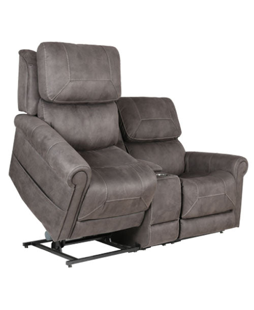 Twin Seat Dual Motor Lift Chair With Headrest and Lumbar – Home Theater Recliners (6586773373096)