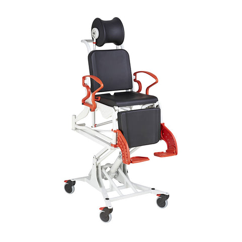 Ausnew Home Care Disability Services Rebotec Phoenix Multi – Tilt-in-Place and Pneumatic Lift Commode Shower Chair | NDIS Approved, mount druitt, rooty hill, blacktown, penrith (6127909765288)