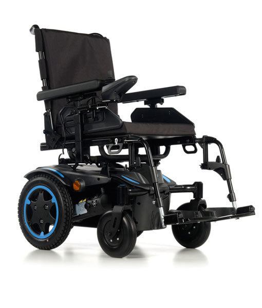 Quickie Q100 Power Chair + 55AH x2 Suited Batteries (Includes Headrest) (6270501716136)
