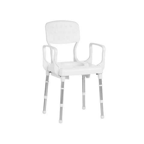 Ausnew Home Care Disability Services Rebotec Lyon – Height Adjustable Commode Chair | NDIS Approved, mount druitt, rooty hill, blacktown, penrith (6128035397800)