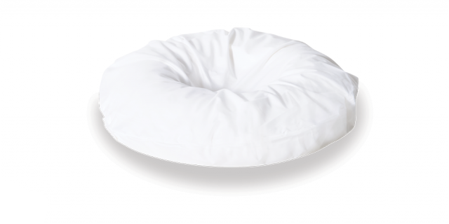 Ausnew Home Care Disability Services Ring Cushion Poly/Cotton Over Slip - White | NDIS Approved, mount druitt, rooty hill, blacktown, penrith (6208092733608)