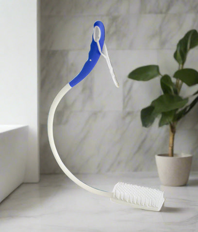 Long Handled Curved Bath Brush (6556927000744)