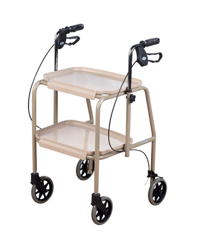 Ausnew Home Care Disability Services Trolley Walker with Handbrakes – Adjustable Height | NDIS Approved, mount druitt, rooty hill, blacktown, penrith (6287379562664)