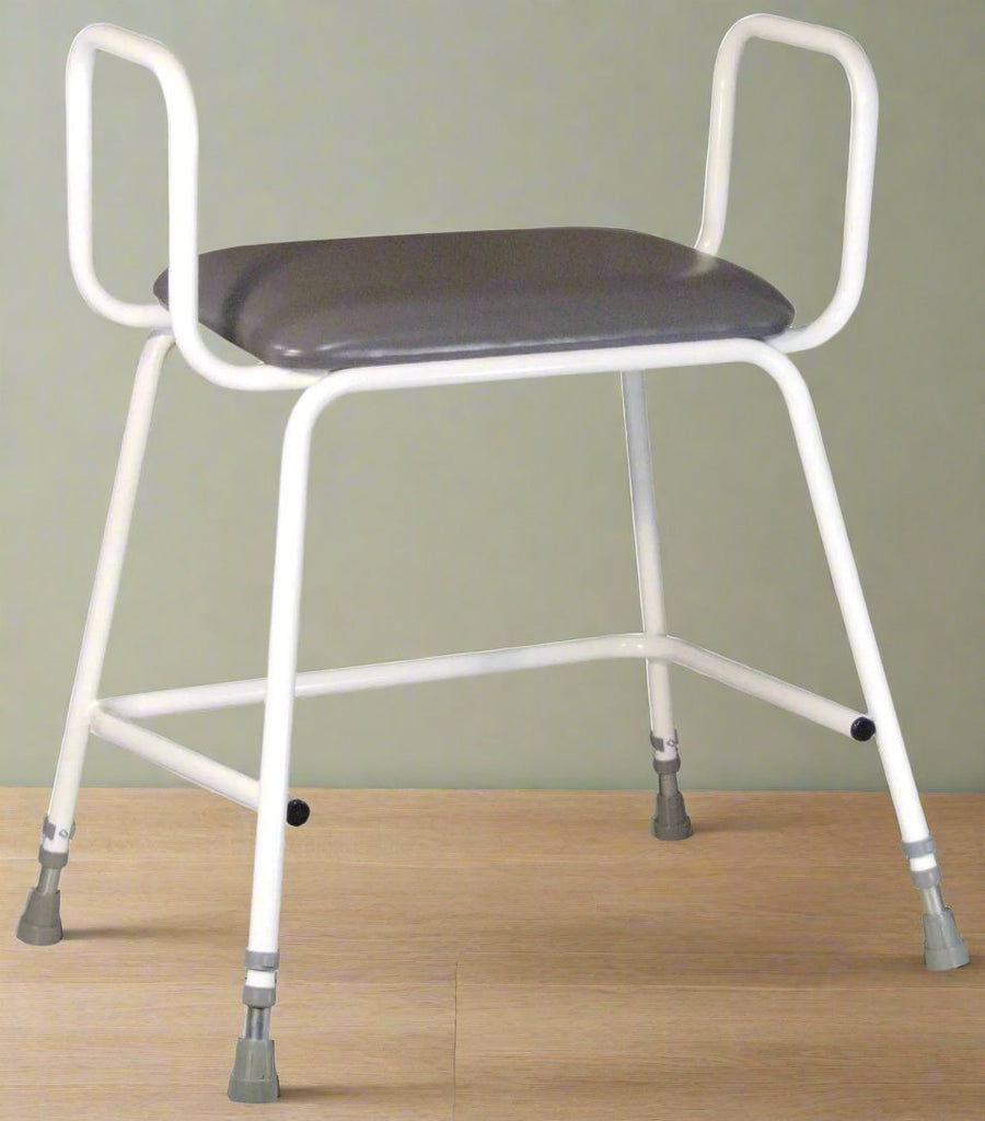Ausnew Home Care Torbay Bariatric Perching Stool with Arms