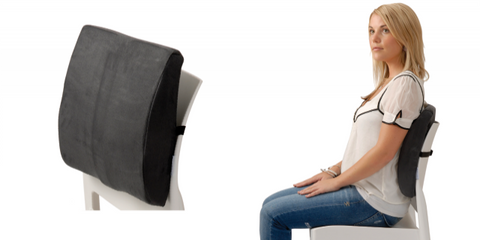 Ausnew Home Care Disability Services Back Huggar Chair Cushion - Lumbar & Lower Back Support Seat Cushion | NDIS Approved, mount druitt, rooty hill, blacktown, penrith (6183011811496)
