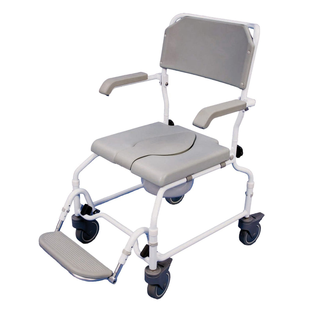 Ausnew Home Care Disability Services Bewl Adjustable Height Shower Commode Chair | NDIS Approved, mount druitt, rooty hill, blacktown, penrith (5846189670568)