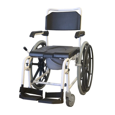  Ausnew Home Care Disability Services Deluxe Self Propelled and Height Adjustable Commode | NDIS Approved, mount druitt, rooty hill, blacktown, penrith (5839535177896)