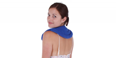 Ausnew Home Care Disability Services Natural Lupin Heat Wrap - Neck & Shoulder Natural Heat Pack l Heating Pad | NDIS Approved, mount druitt, rooty hill, blacktown, penrith (6182873661608)