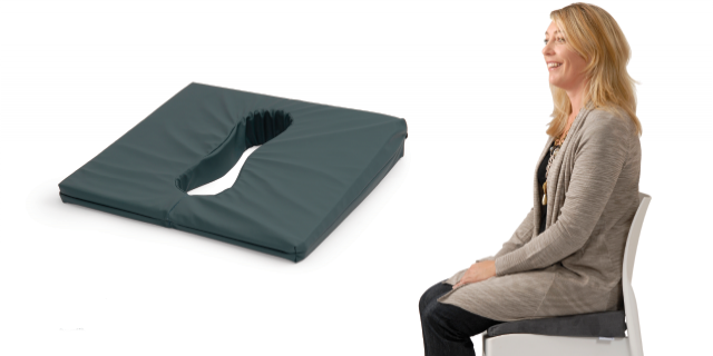 Ausnew Home Care Disability Services Keyhole Wedge Chair Cushion - Angled Pressure Relief Comfort Cushion | NDIS Approved, mount druitt, rooty hill, blacktown, penrith (6189688029352)