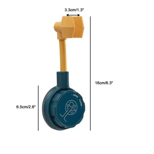 Adjustable Wall Mounted Bathroom Shower Head Holder (7994001522925)