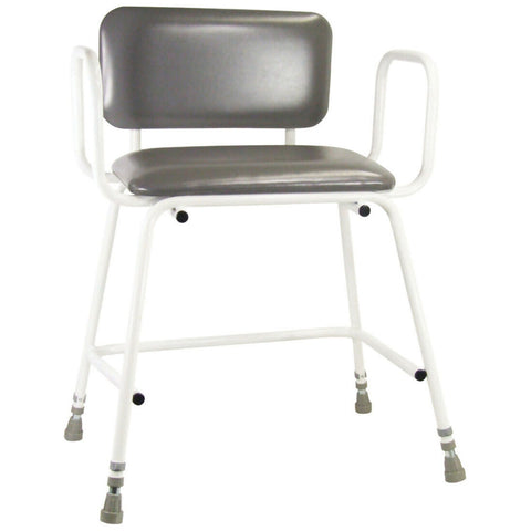 Ausnew Home Care Disability Services Torbay Bariatric Perching Stool with Back and Arm Rests | NDIS Approved, mount druitt, rooty hill, blacktown, penrith (6079971426472)