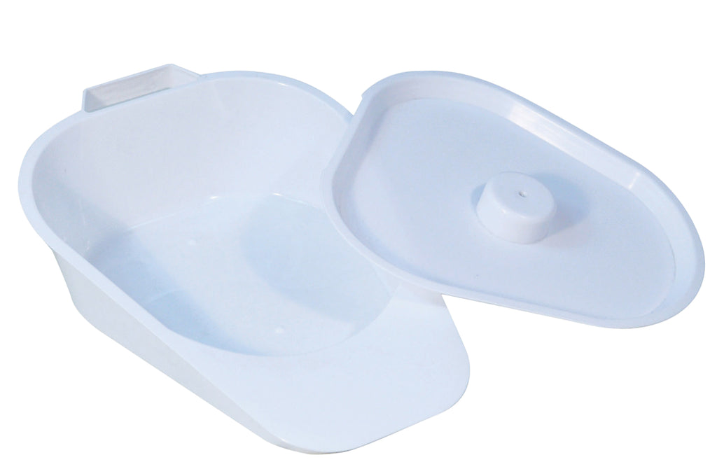 Ausnew Home Care Disability Services Slipper Bed Pan with Lid | NDIS Approved, mount druitt, rooty hill, blacktown, penrith (5771706335400)